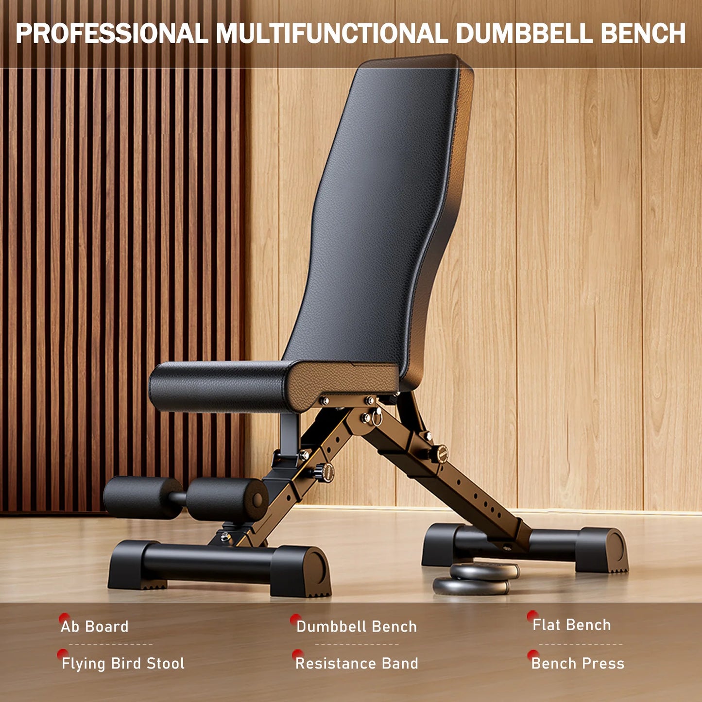 Adjustable Weight Bench for Full Body Workout