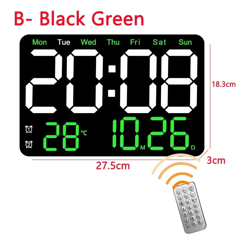 Decoration Remote Control Clock