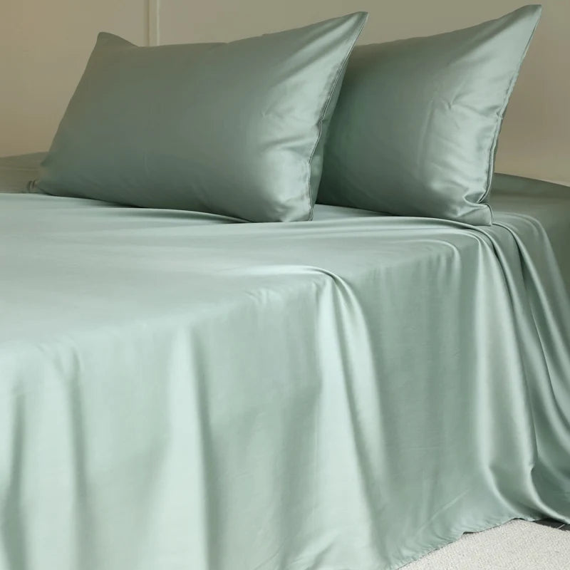 Silky Bedding Set Luxury Fitted Sheet