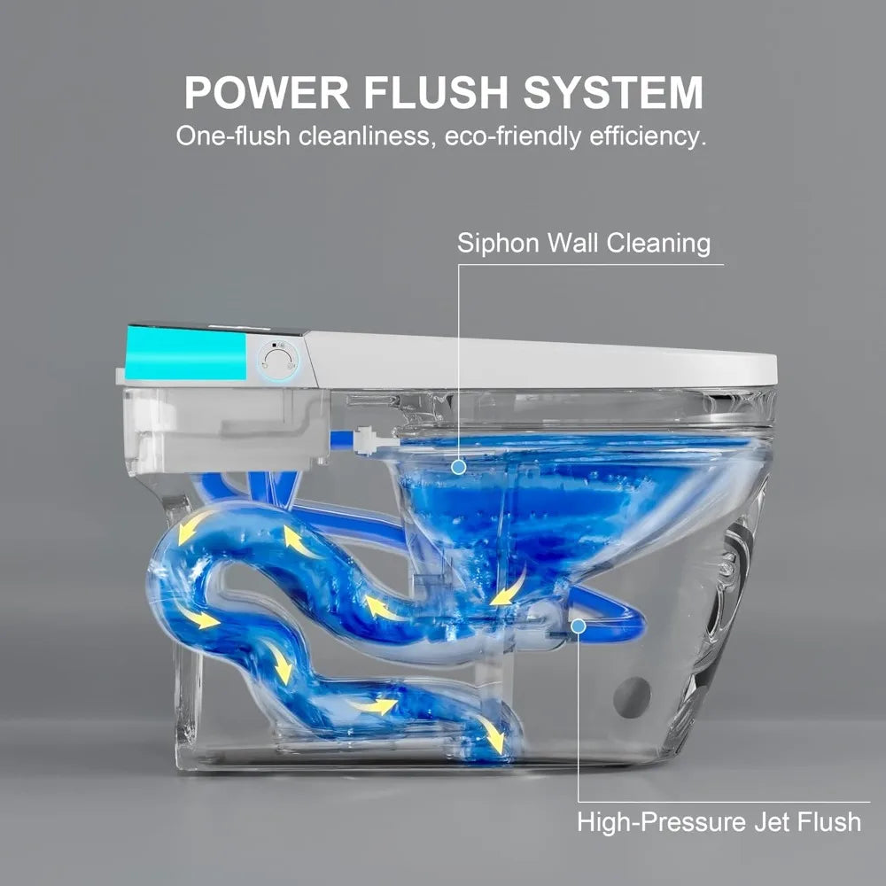 Toilet with Elongated Heated Seat