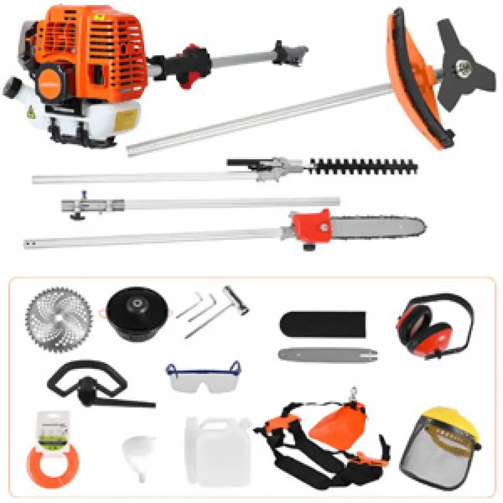 5 in 1 Lawn Mower Chainsaw Hedge Pruner Set