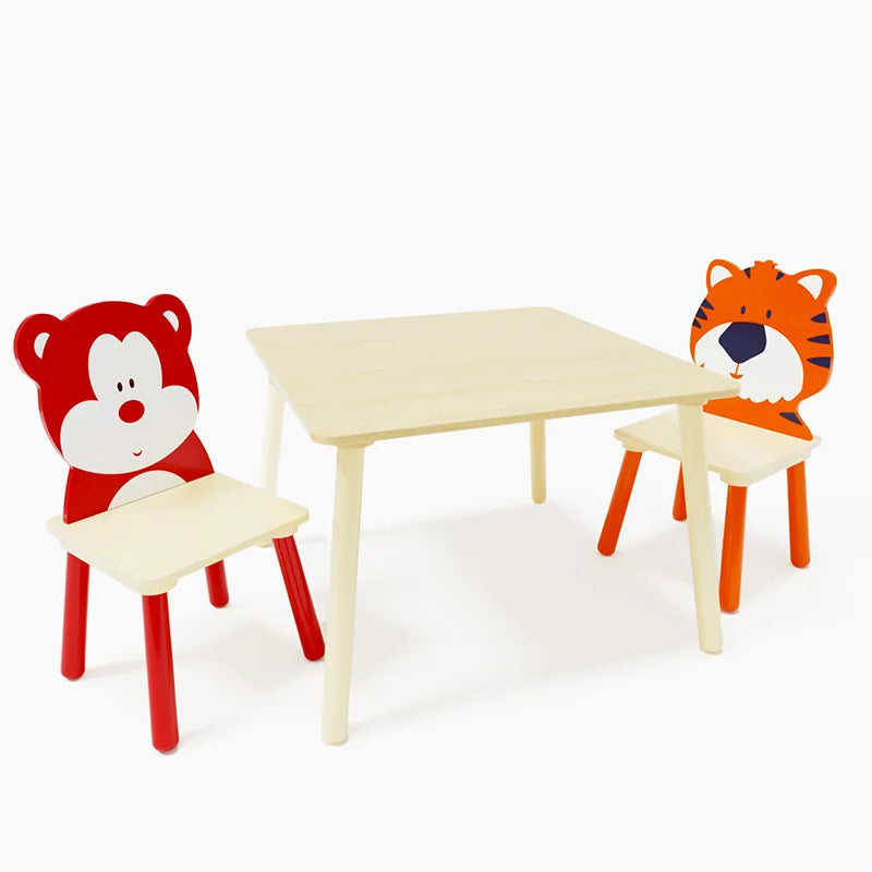 Table and 2 Chairs Set