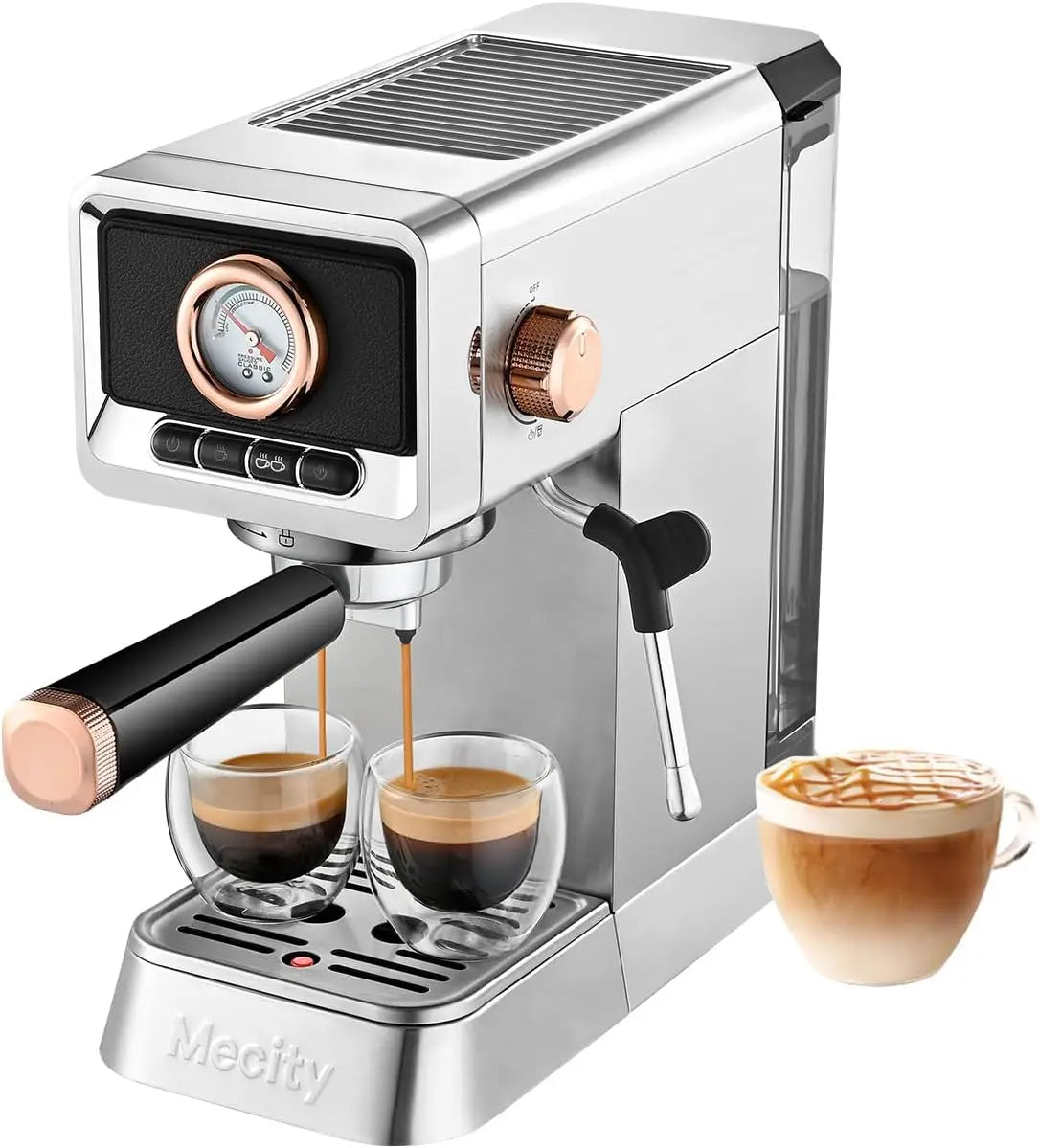 Espresso Machine with Milk Frother