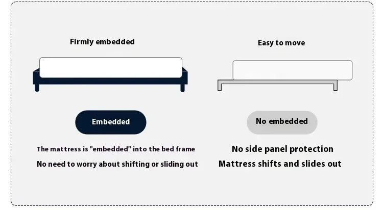Double Luxury Bed with Office Headboards Racks and Frame Bedroom Set