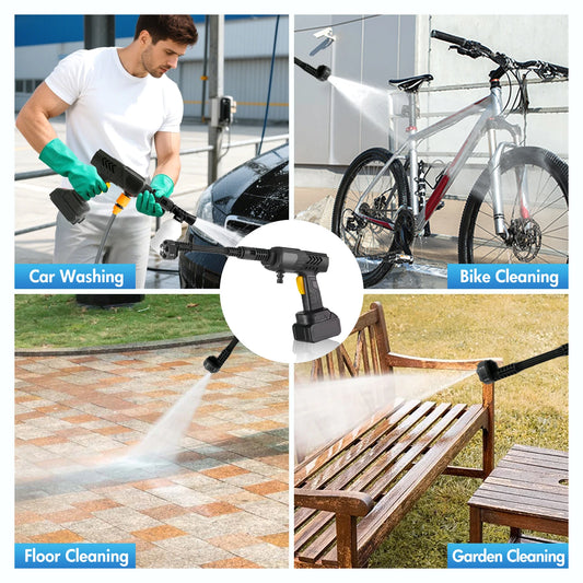 Cordless Pressure Washer Portable with Battery