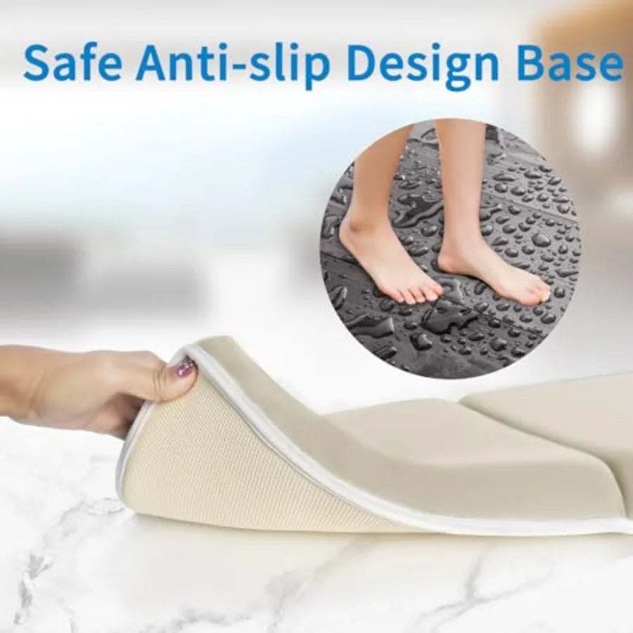 Bath Kneeler with Elbow Rest Pad Set