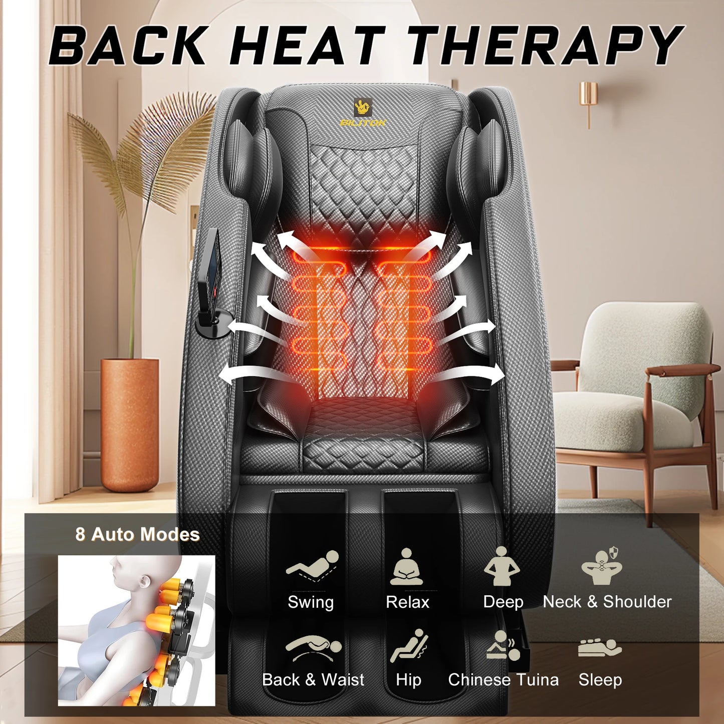 Massage Chair Recliner w/Full Body Massage