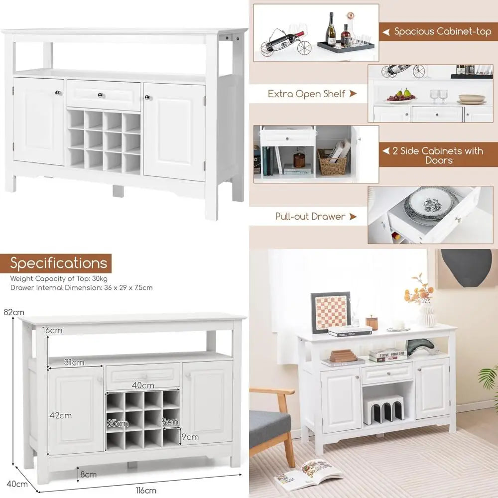 Multifunctional Buffet Winery Cabinet