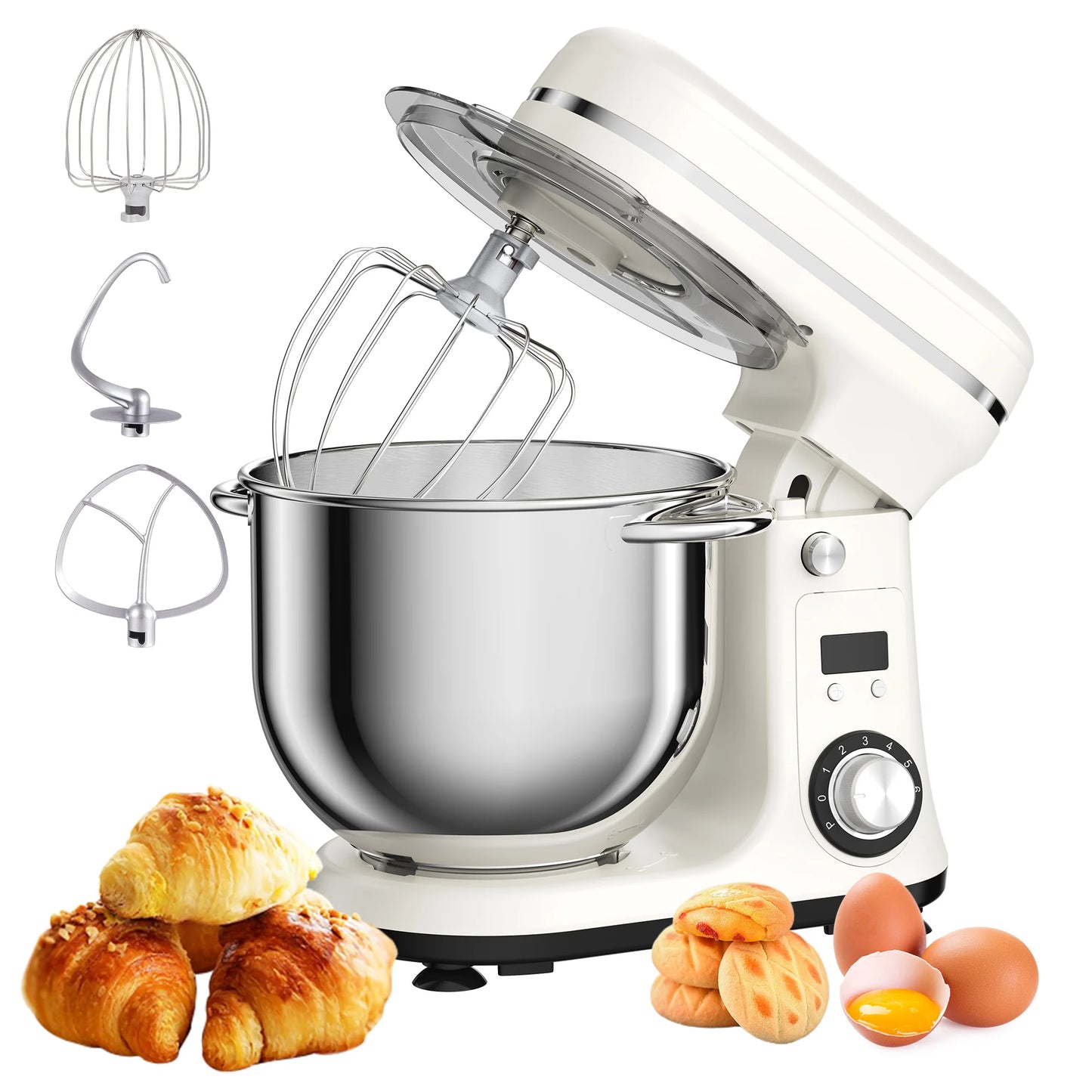 Quiet Motor Stand Mixer Dough Kneader
