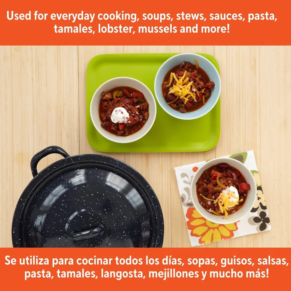 Stock Pot Soup Stews Cooking with Double Handles