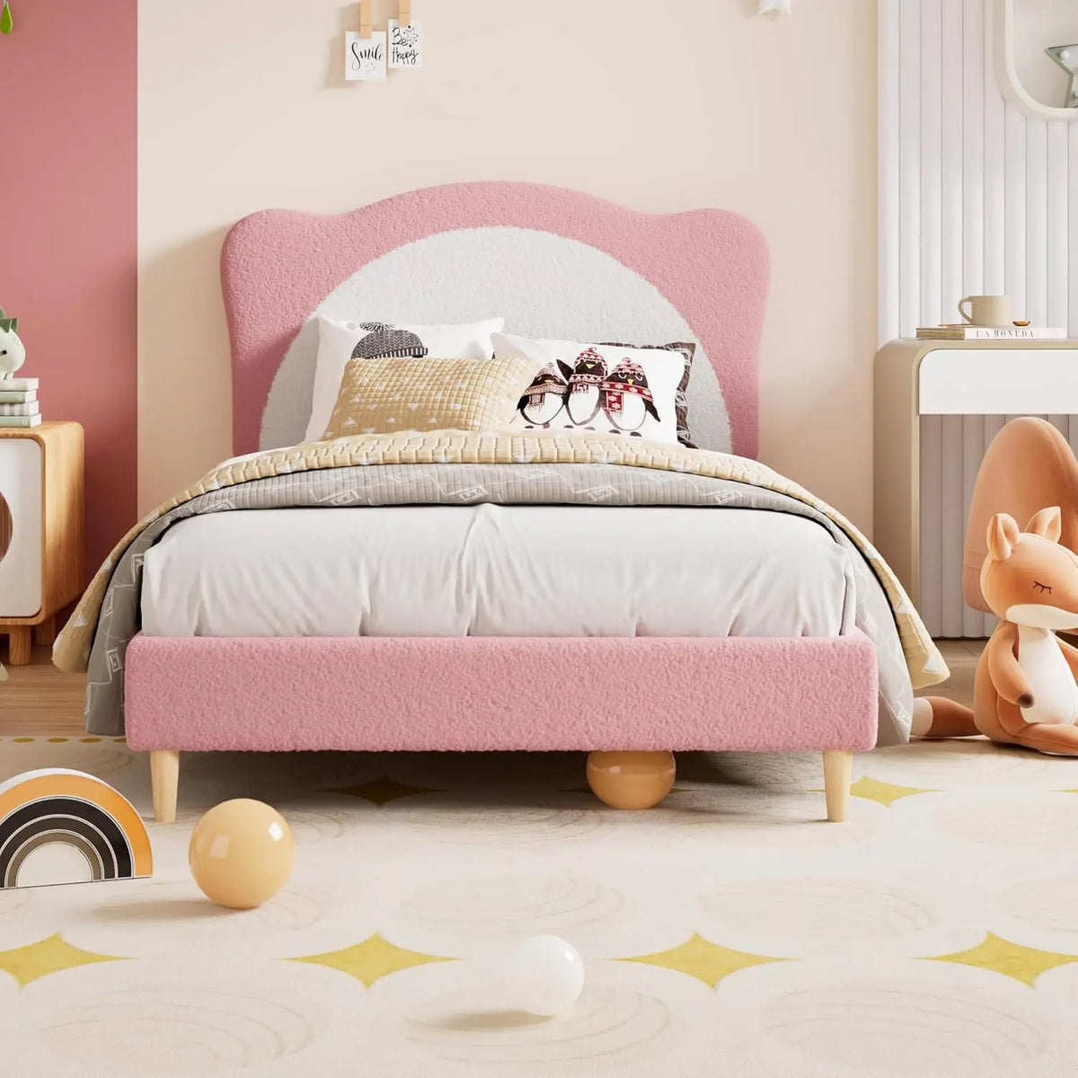 Upholstered Platform Bed Frame