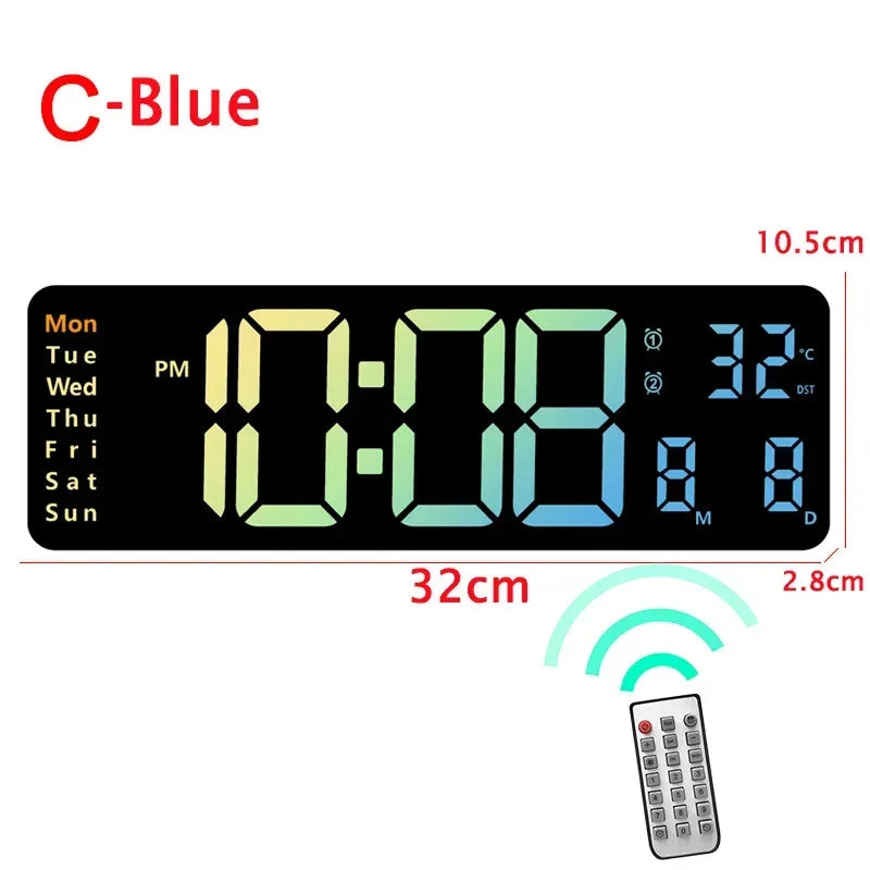 Decoration Remote Control Clock