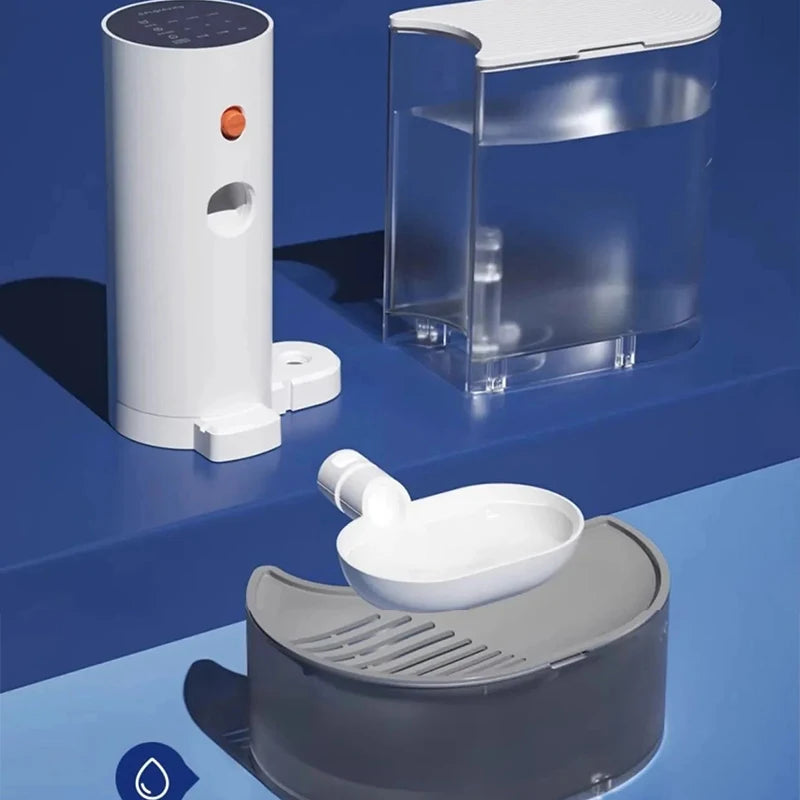 New Smart Dump Cat Water Dispenser Running Water Rechargeable Automatic Water Dispenser For Pet Dogs