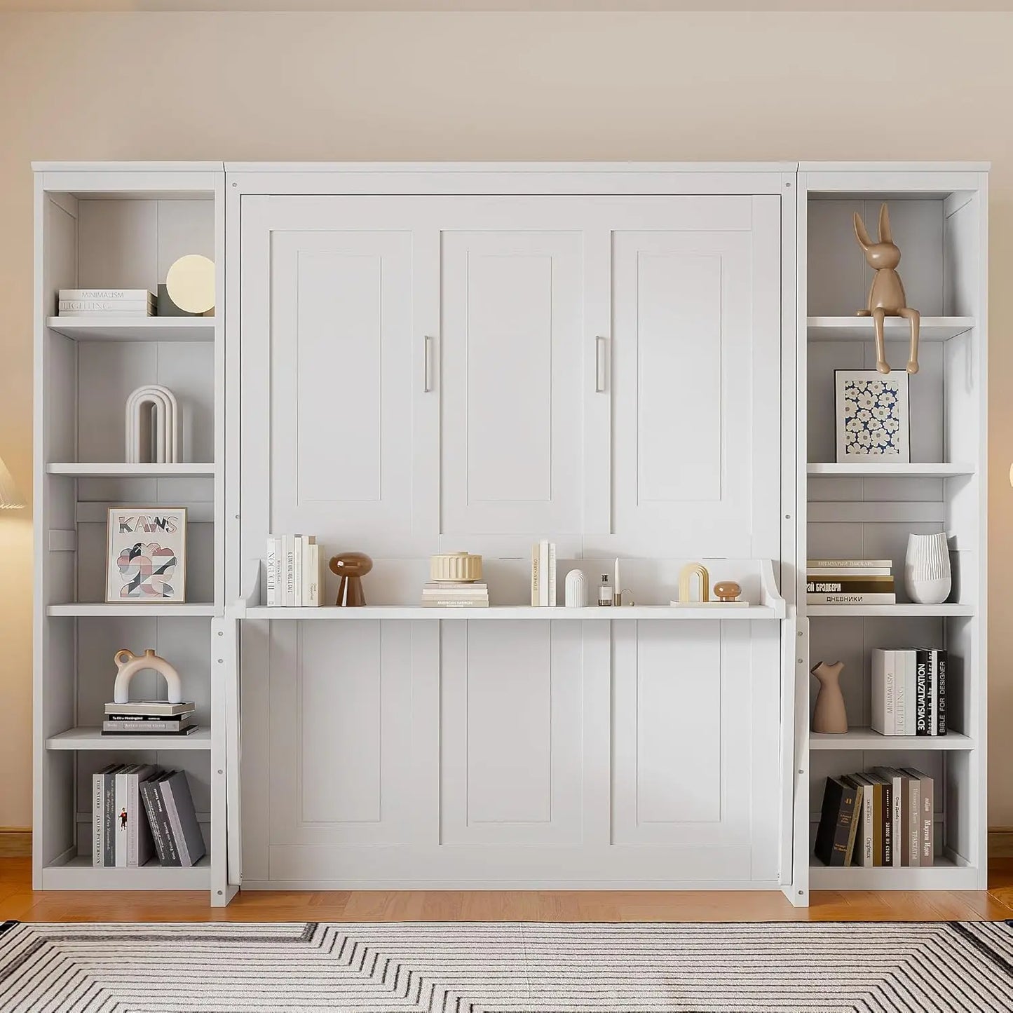 Murphy Wall Bed with Foldable Frame Platform