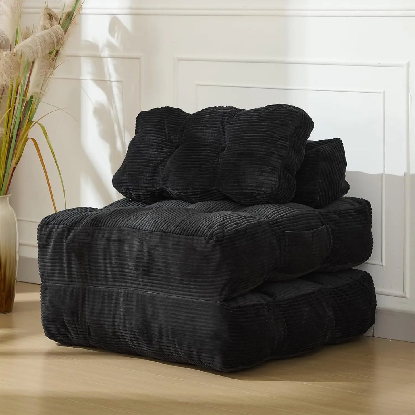 Folding Sofa Bed with Pillow