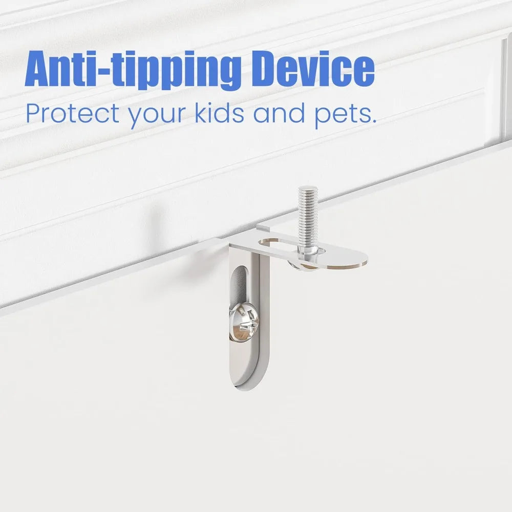 8 Cube Kids Bookshelf with Fabric Drawers