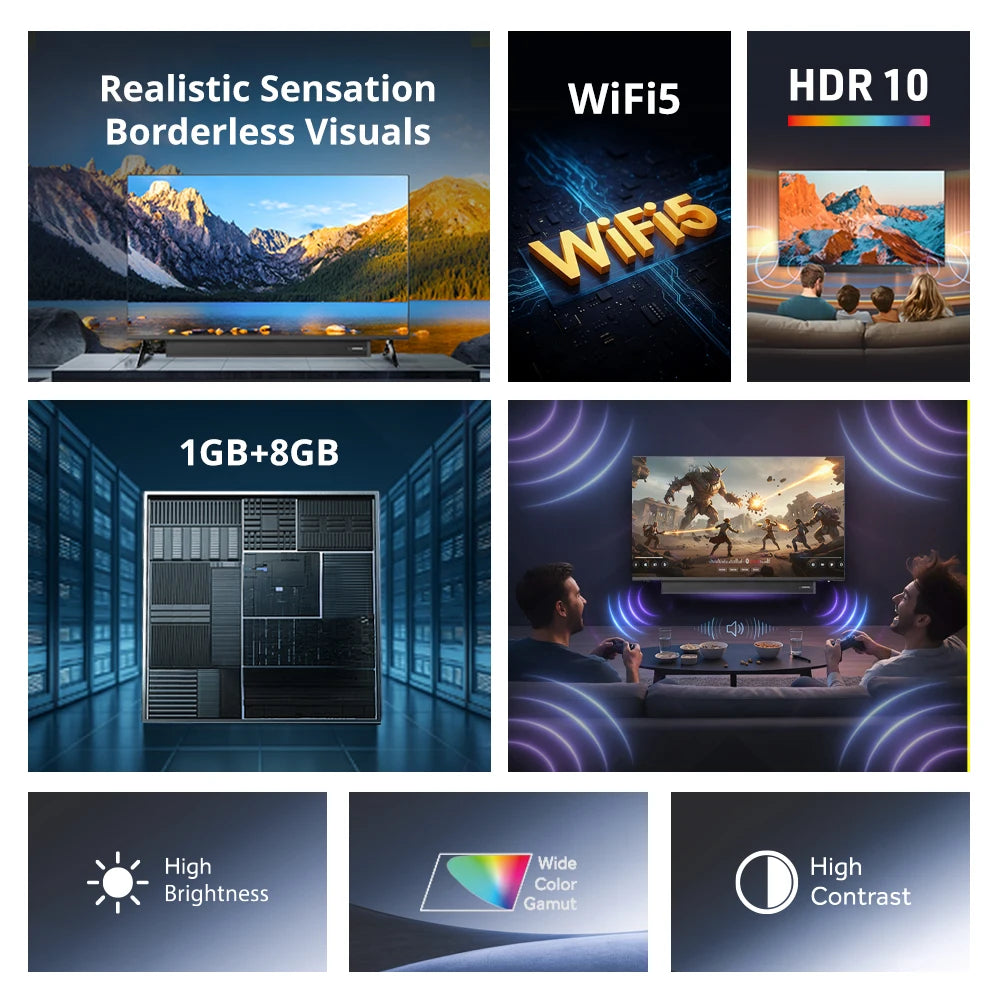 Smart TV Tizen OS Powered By SAMSUNG