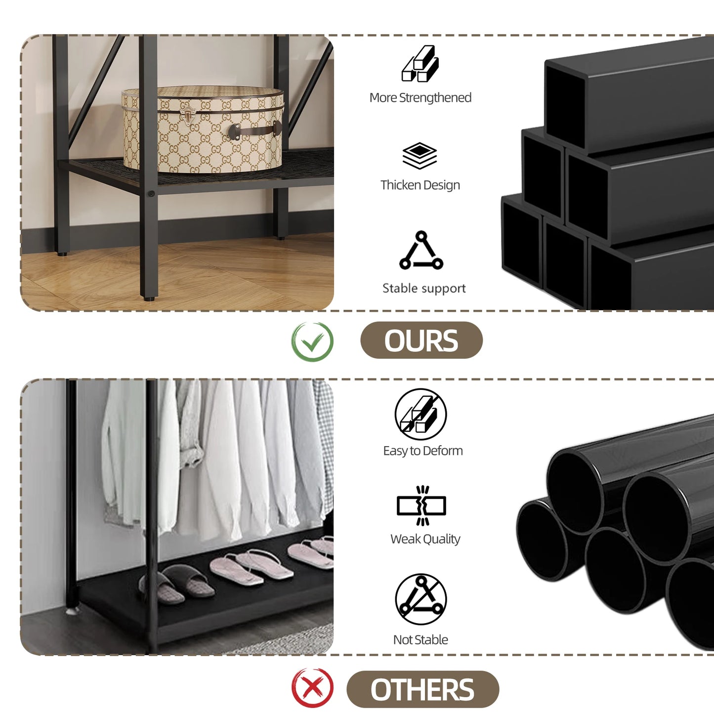 Open Wardrobe, Bedroom Storage