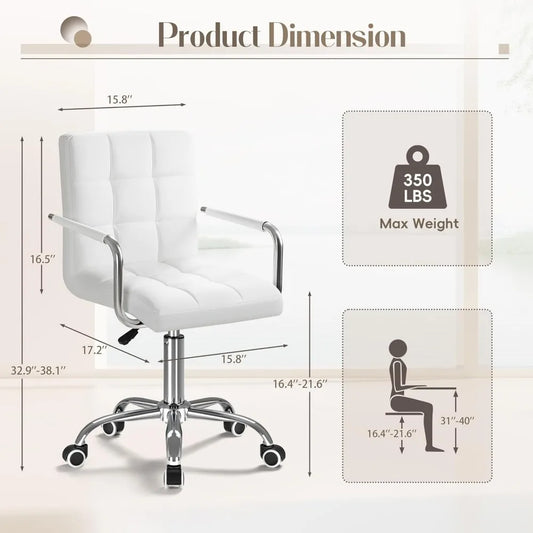 Modern PU Leather Executive Chair