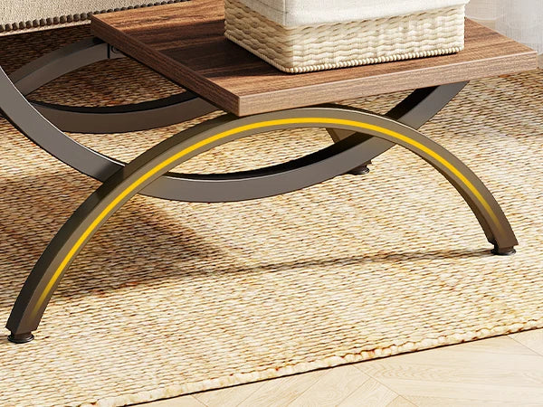 C-Shaped End Table