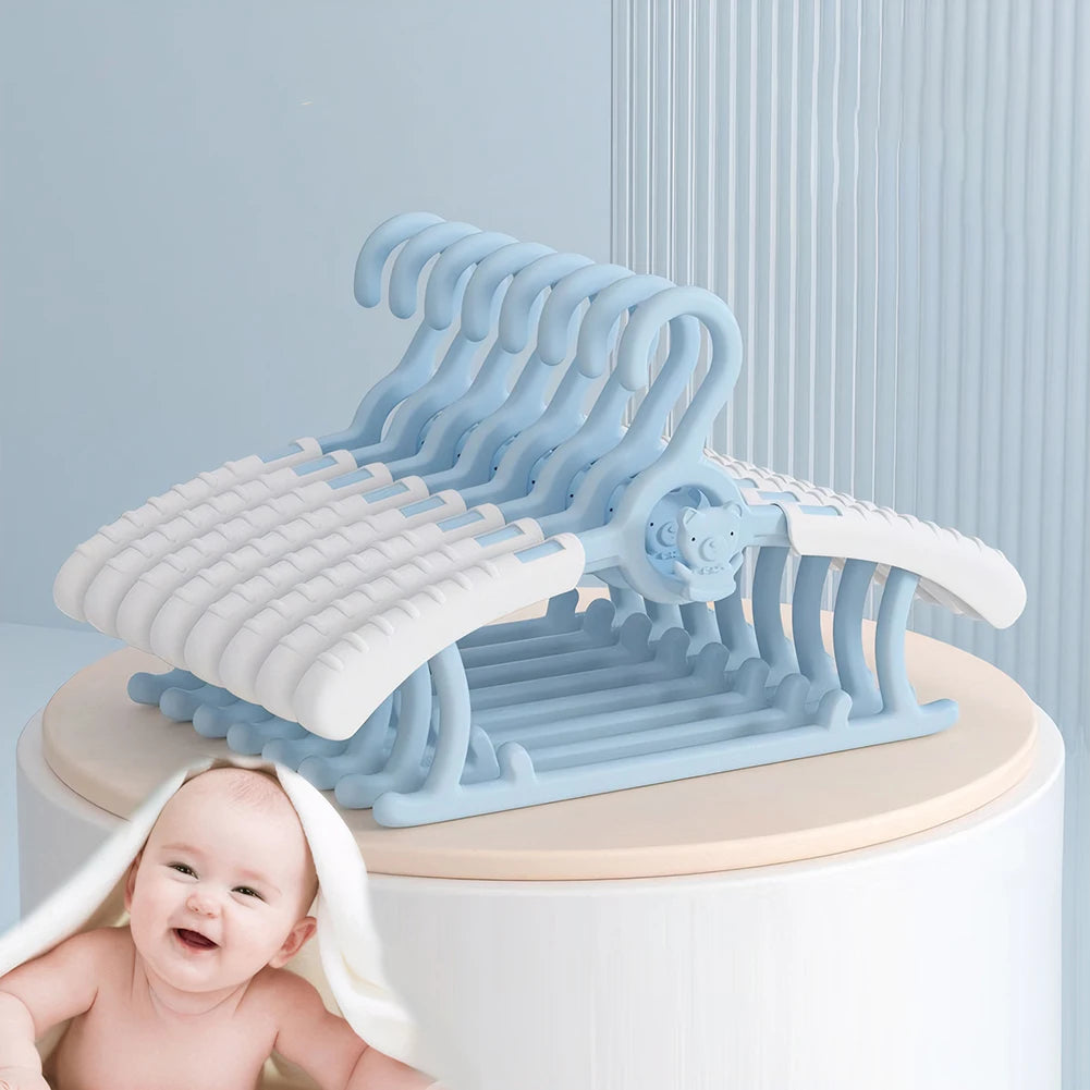 Non-slip Baby Clothes Hanger Adjustable Storage Hangers
