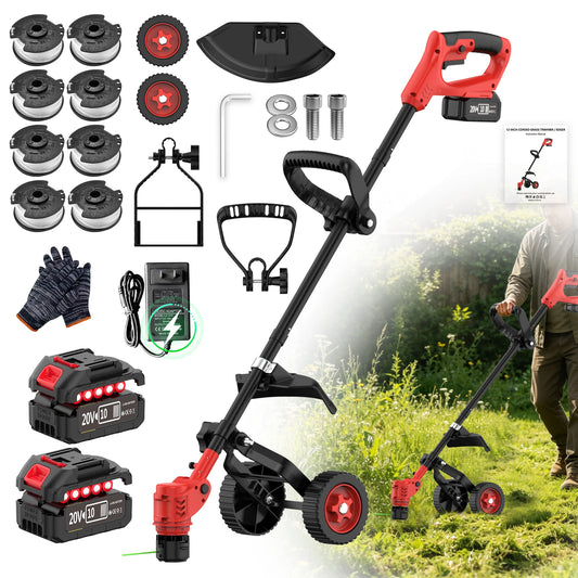4-in-1 Cordless Electric Lawn Mower