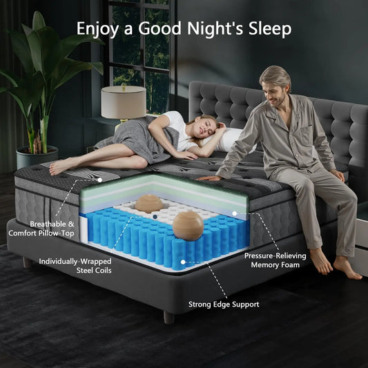 Luxury Hybrid Bed in a Box