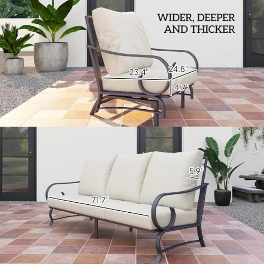 Patio Furniture Outdoor Conversation Set