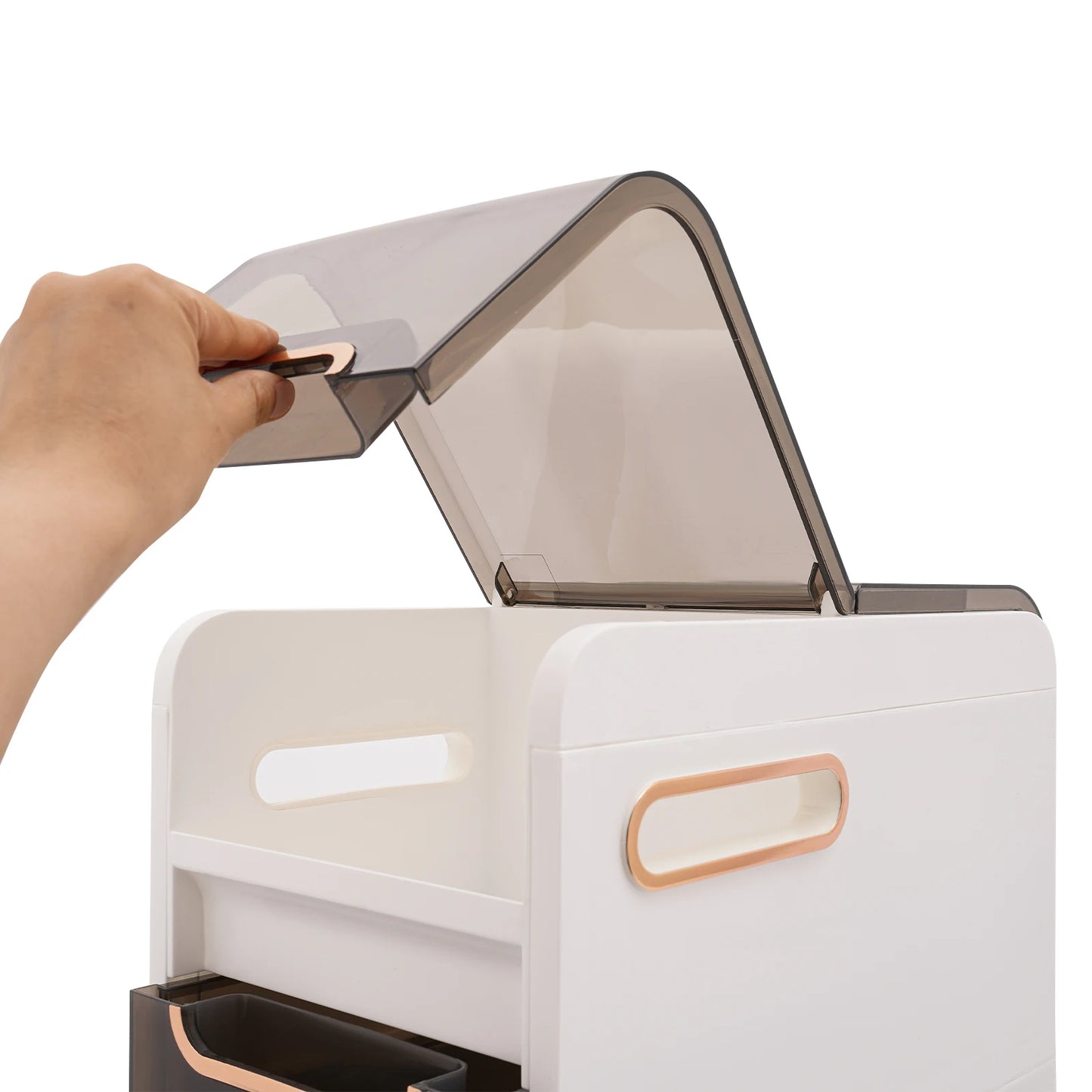 Narrow Bathroom Storage Cabinet with 2/4 Drawer Storage Floor Shelf