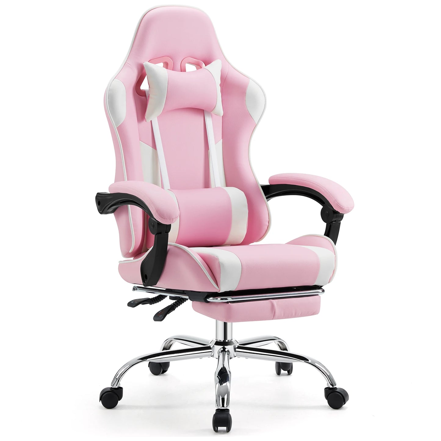 Ergonomic Office Chair with Footrest and Lumbar Support Height