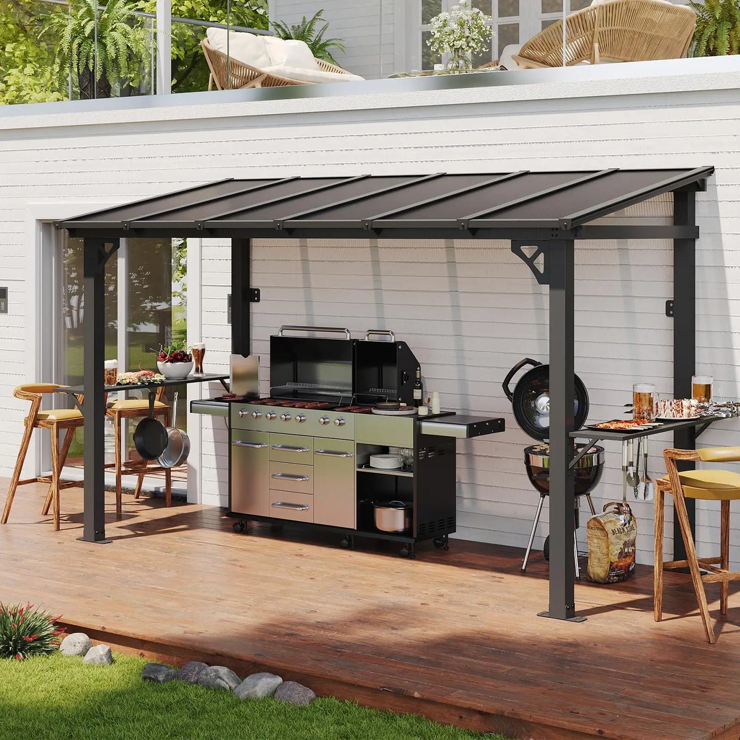 Heavy Duty Mounted Gazebos Pergola