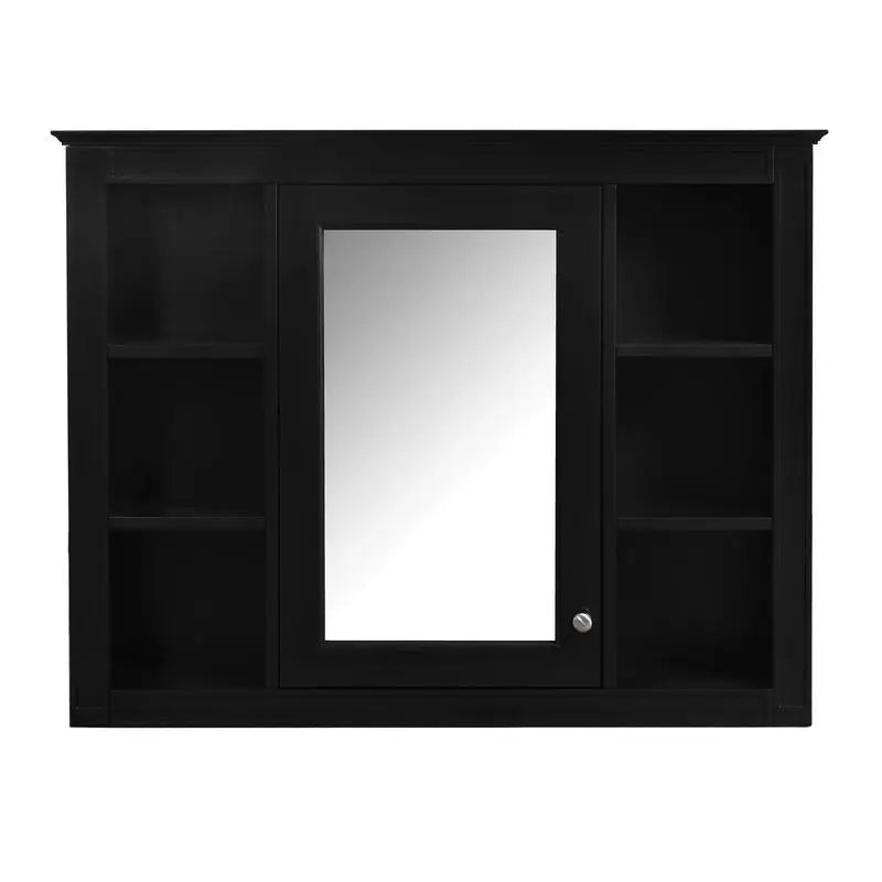 Modern Vanity Sink Storage Cabinet w/ Mirror Top