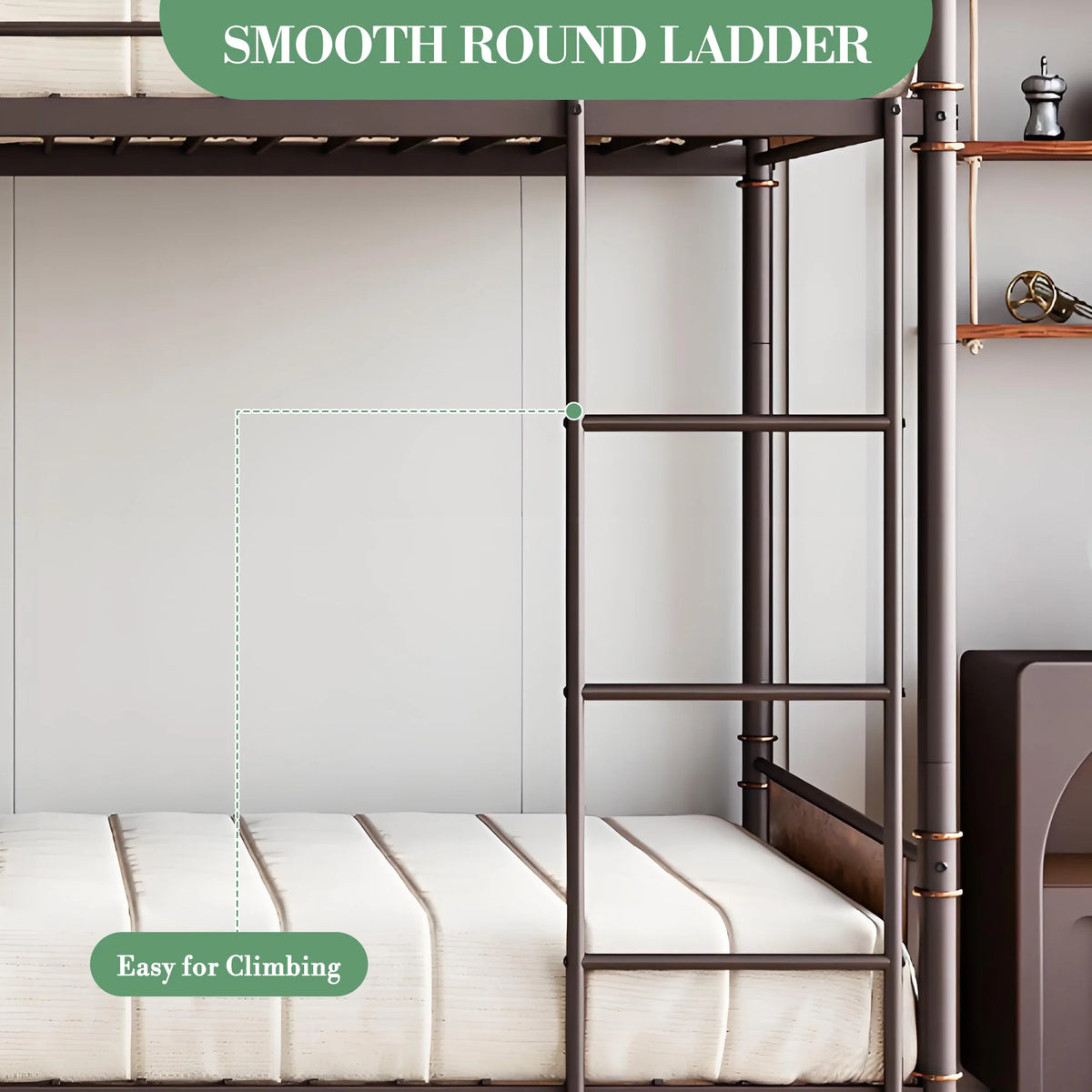 Twin Over Twin Metal Bunk Bed Frame