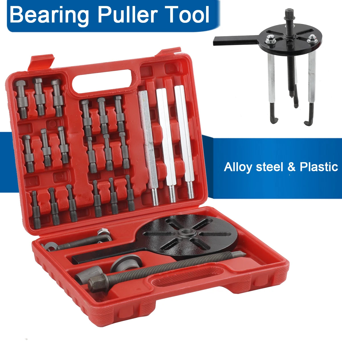 Three-jaw Puller Bearing Extractor Removal Tool Inside Outside Bearing Multi-function Puller