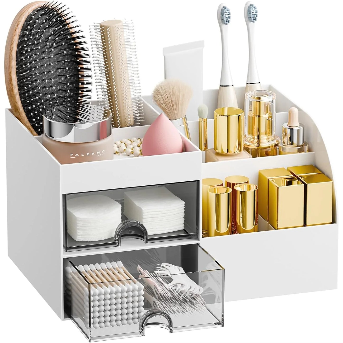 Makeup Organizer Countertop Storage Vanity