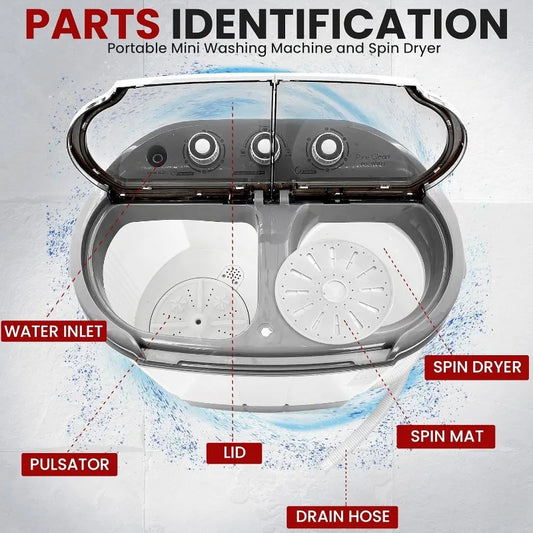 Pure Clean Compact Home Washer & Dryer