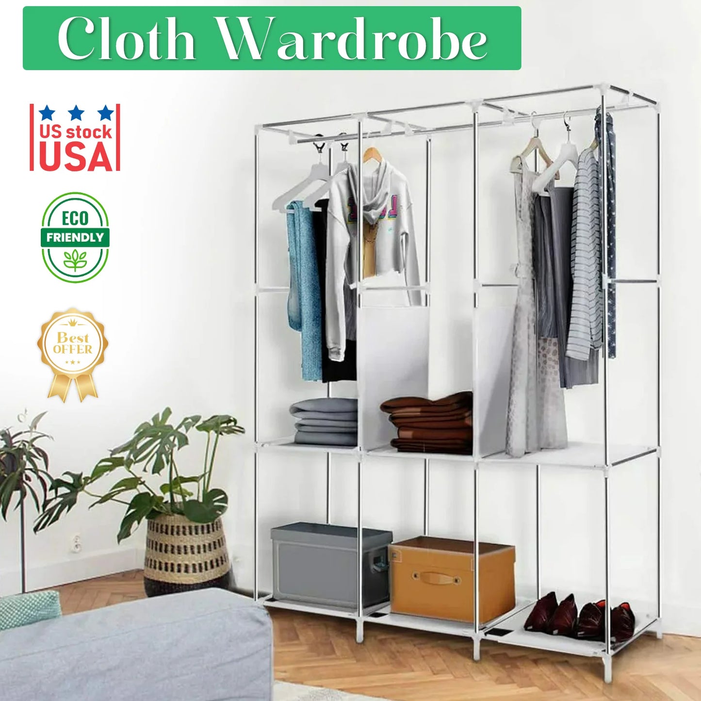 Closet Wardrobe Organizer