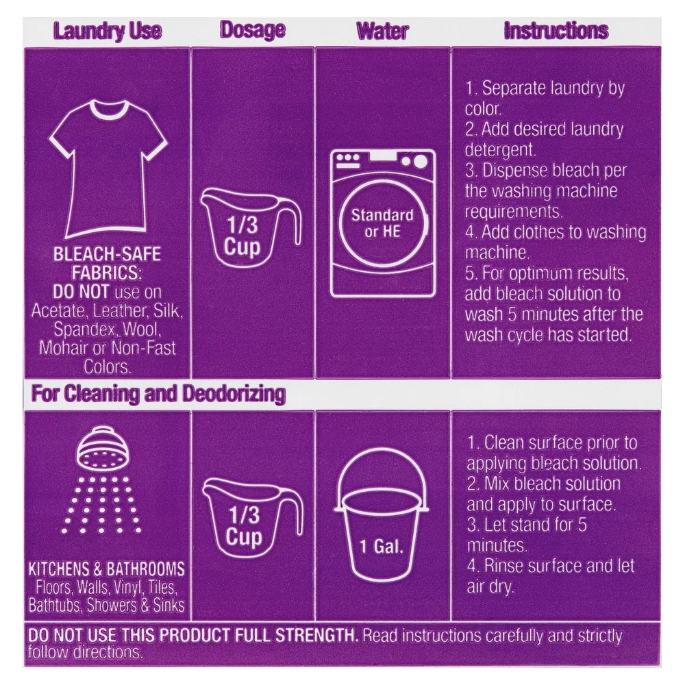 Low Splash Bleach Lavender Scented
