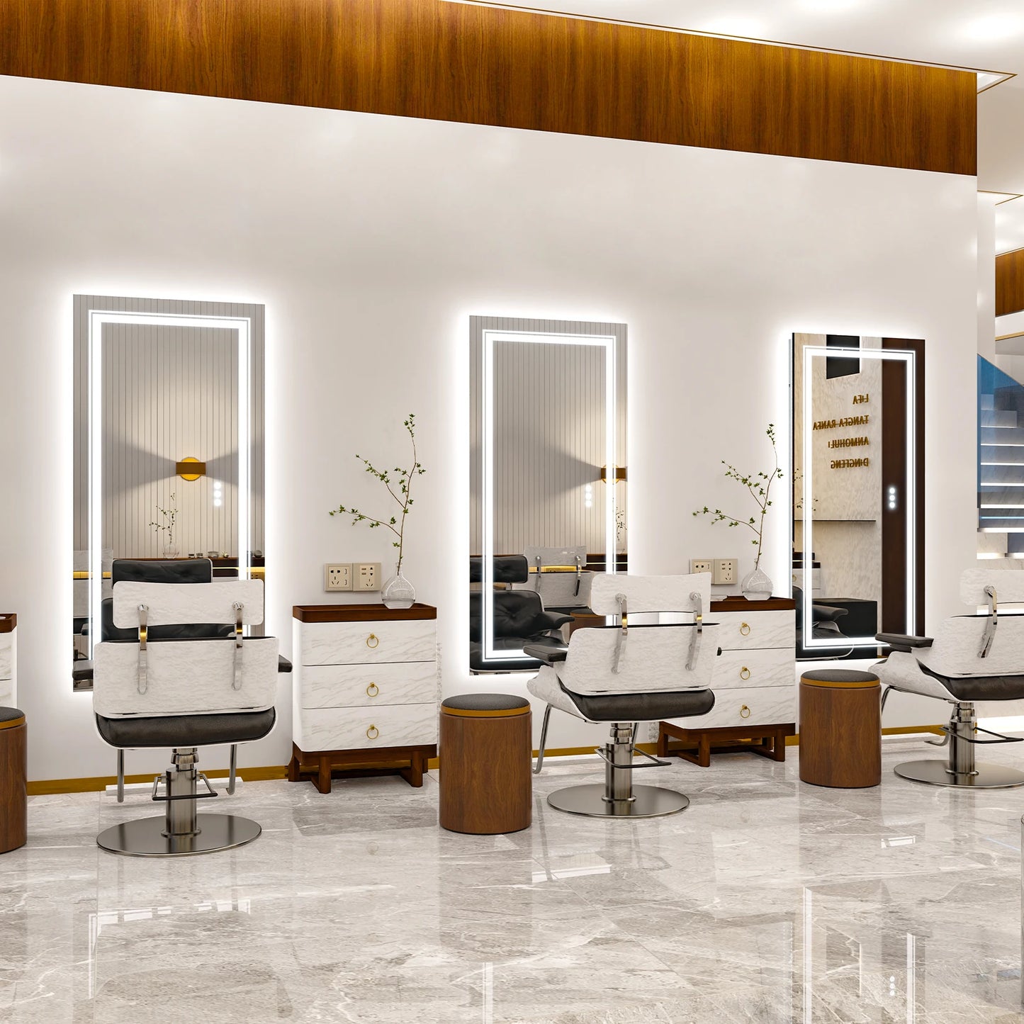 Rectangle Vanity LED Mirror with Dimmable Backlit