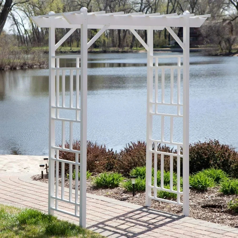 Vinyl Garden Archway Decorative