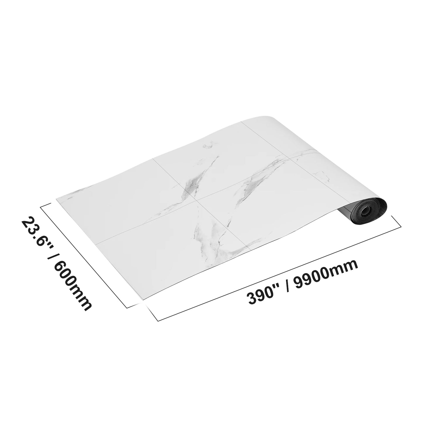 Self Adhesive Vinyl Floor - Thick Peel & Stick DIY Flooring