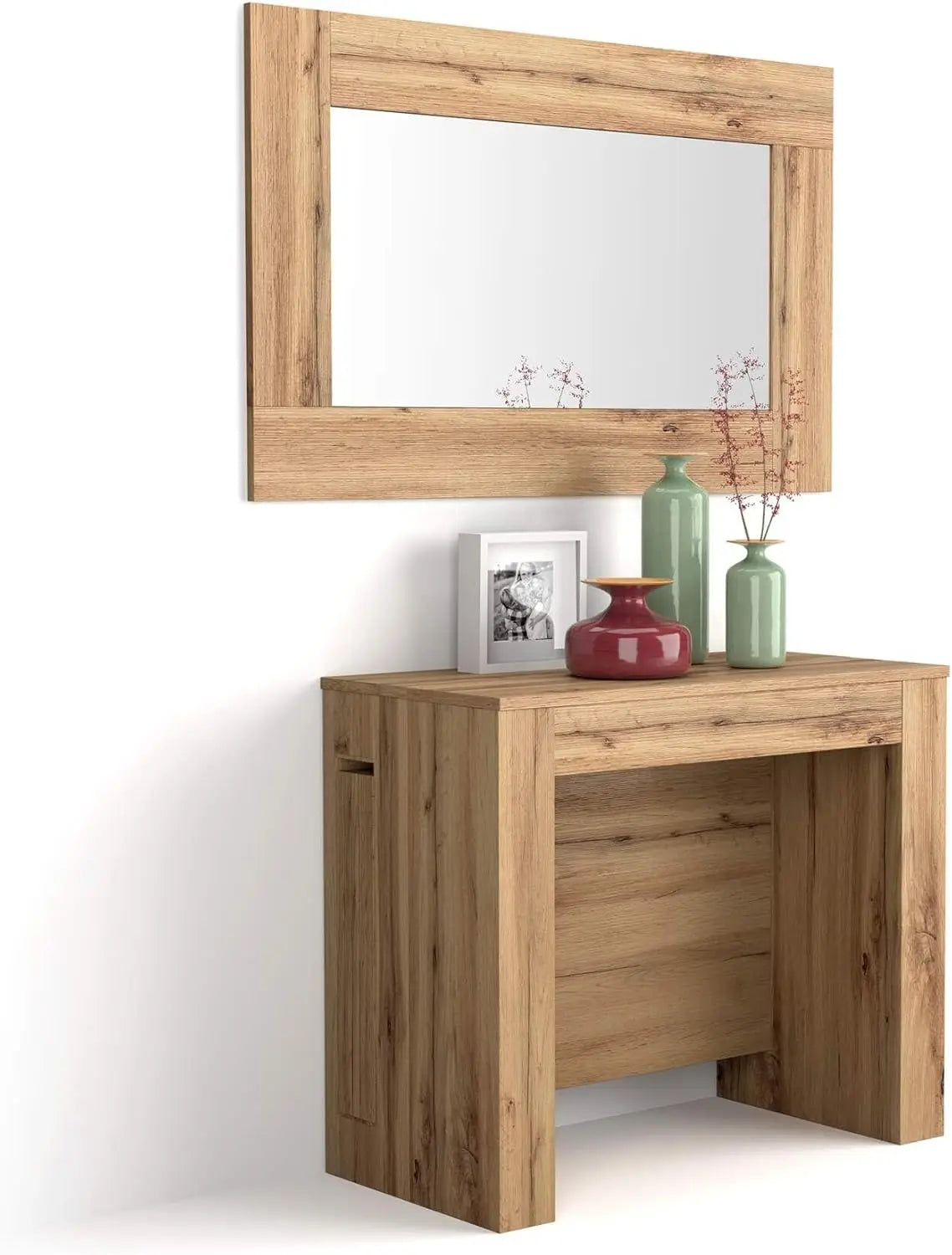 Dining Extendable Console Table with Extension Leaves