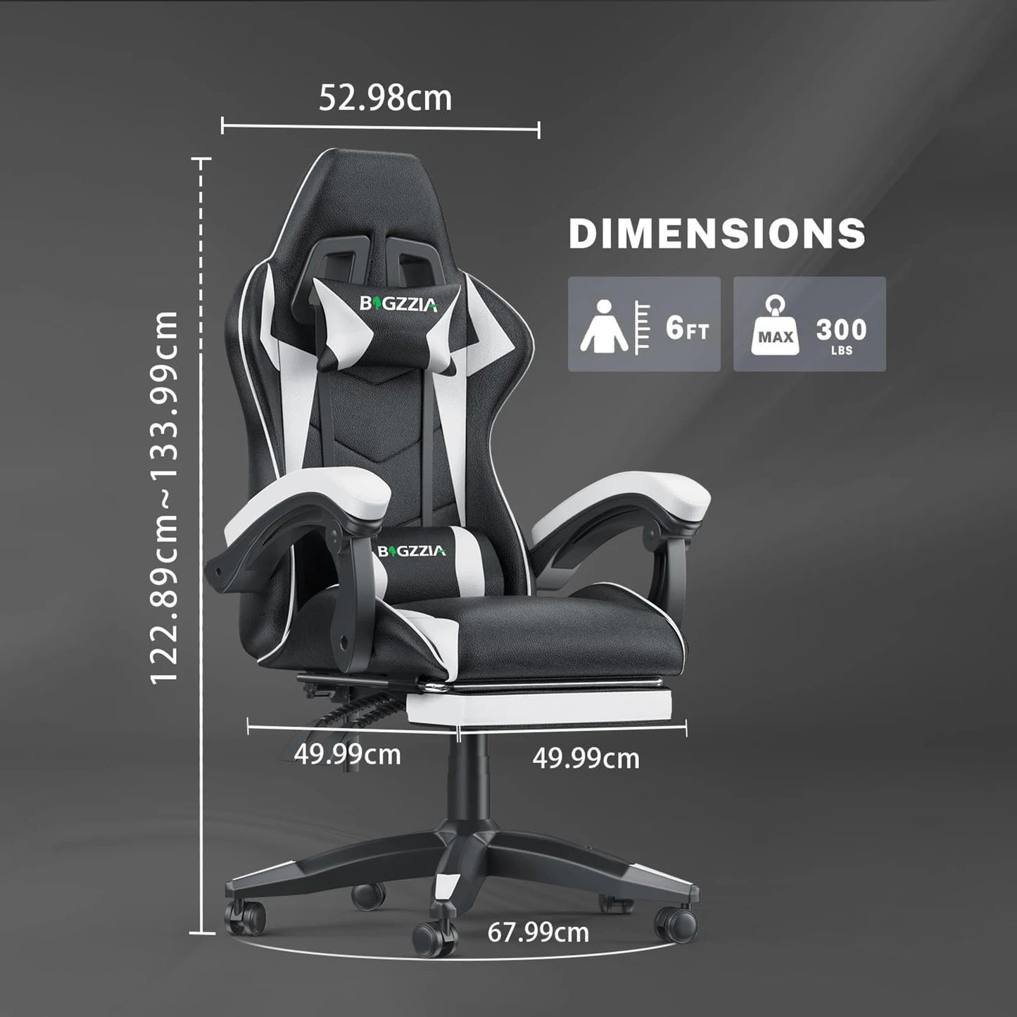 Footrest Gamer Chair