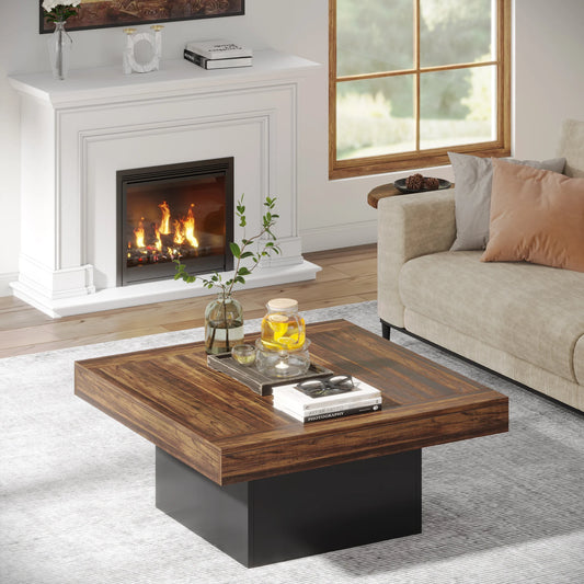 LED Square Coffee Table