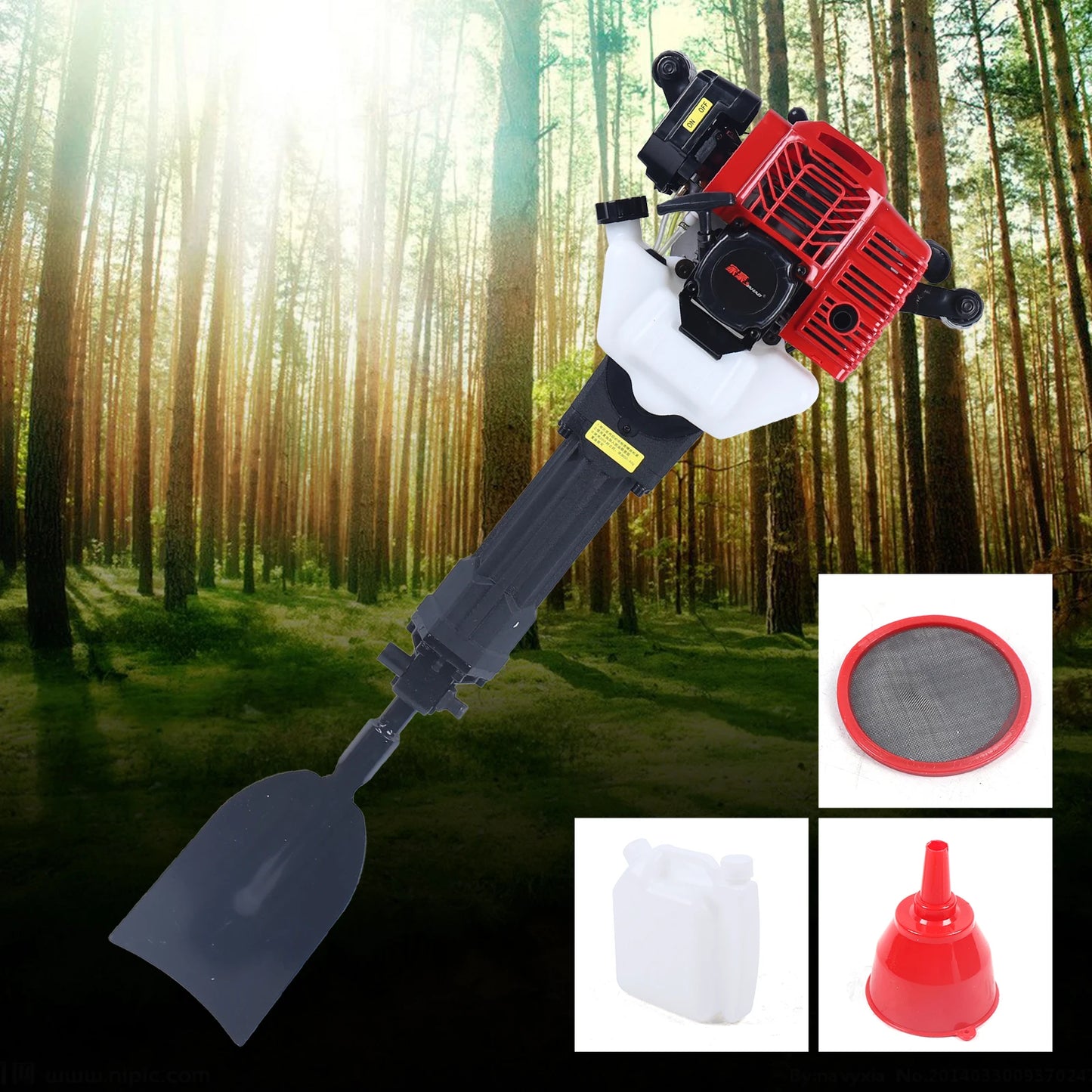 Gasoline Powered Excavator Planting Shovel