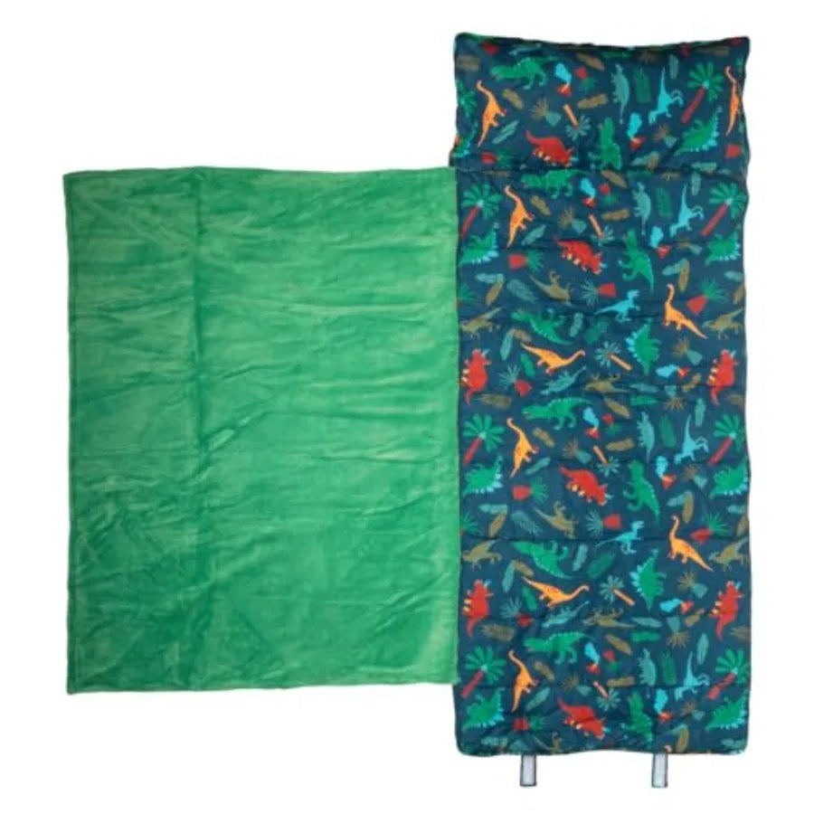 Toddler All Over Print Nap Mat with Soft Blanket and Removable Pillow