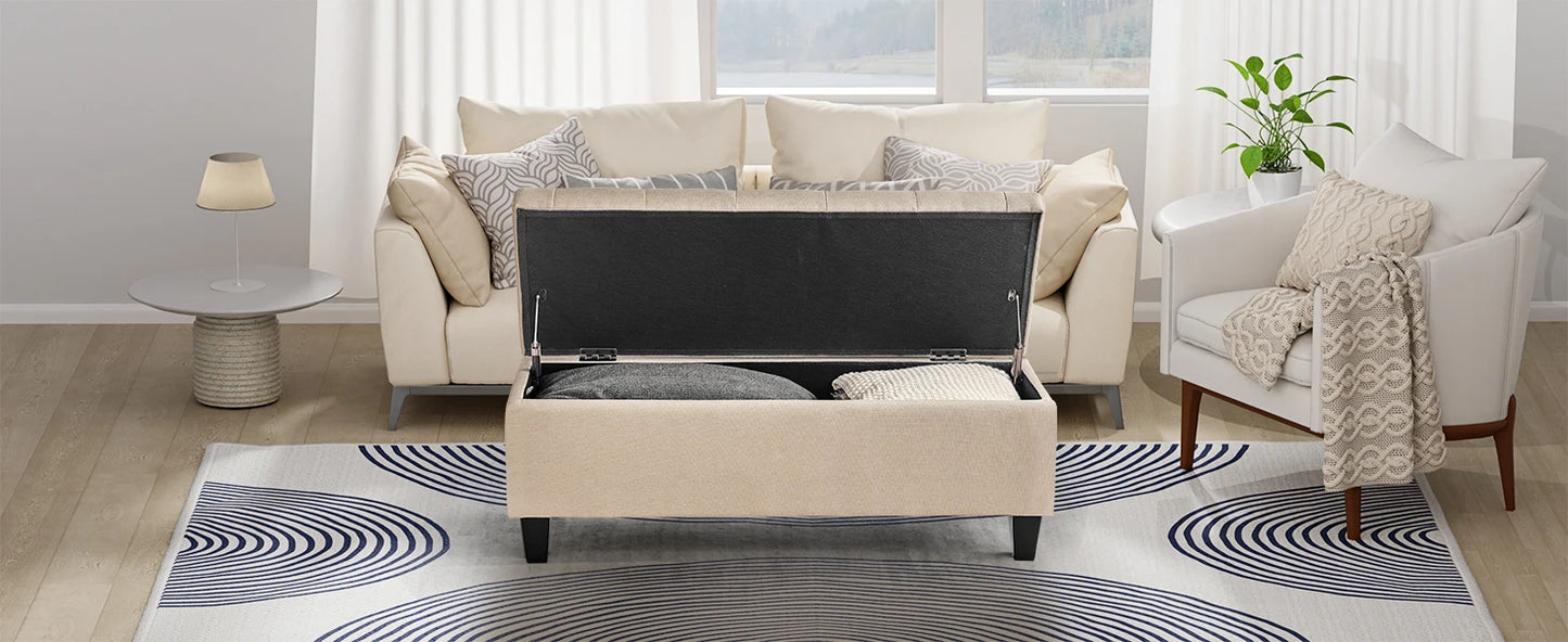 Storage Ottoman Bench