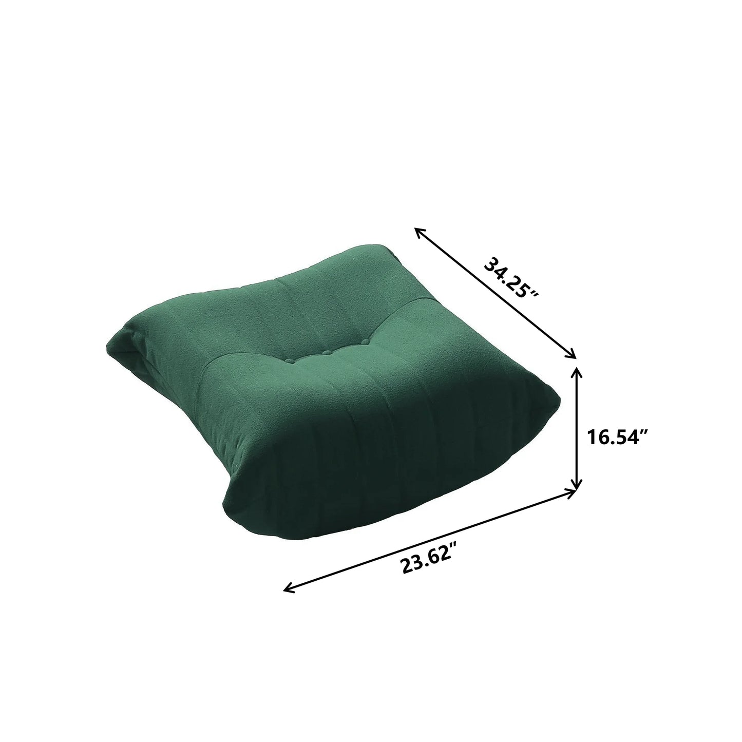 Teddy Fabric Bean Bag Comfy Lazy Floor Sofa