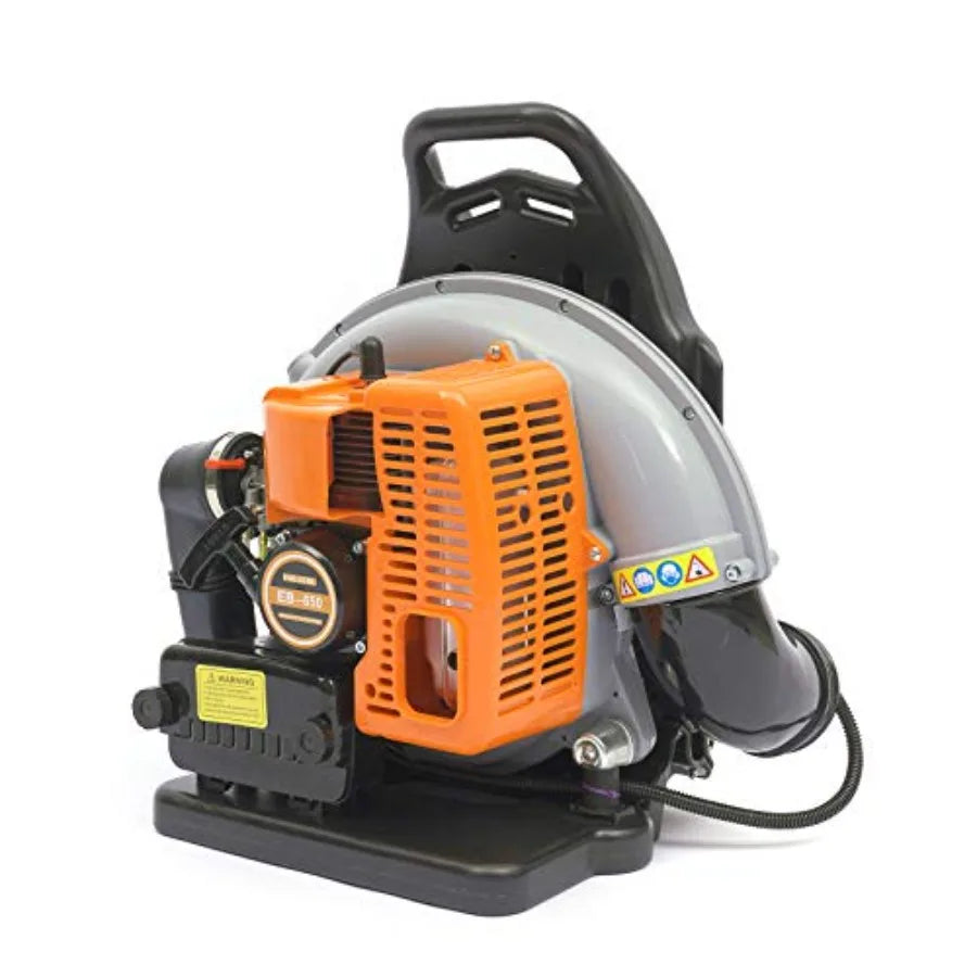 Gas-Powered Backpack Leaf Blower with Padded Harness