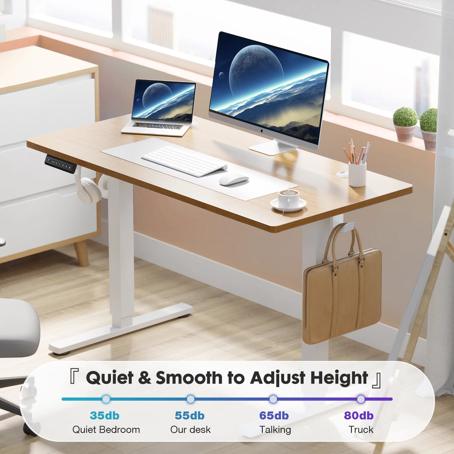 Electric Standing Desk Height Adjustable